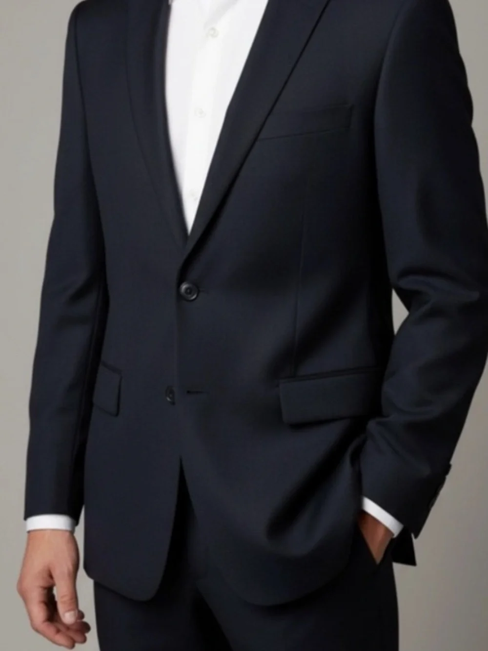 Pronto Uoumo Men's Black Sport Coat